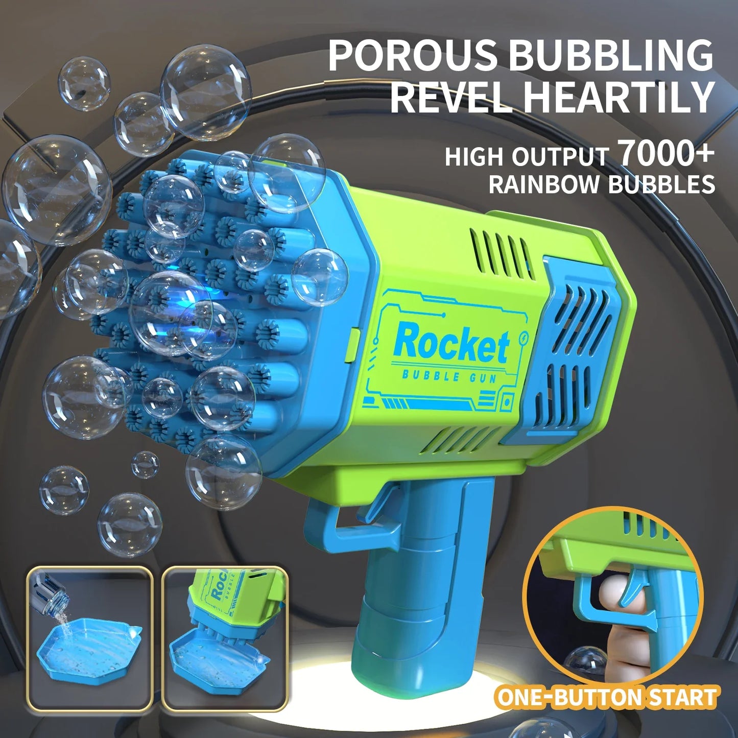 Bubble Machine Gun Toy